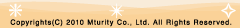 Copyright(C) 2006 Maturity Co., Ltd. All Rights Reserved.